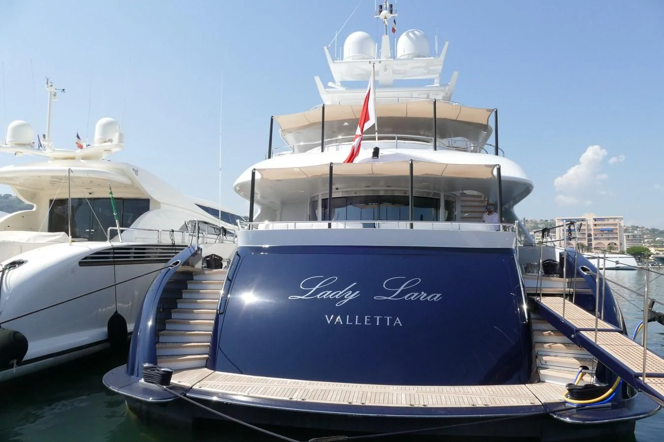a boat on the water aboard MORDAN Yacht for Sale