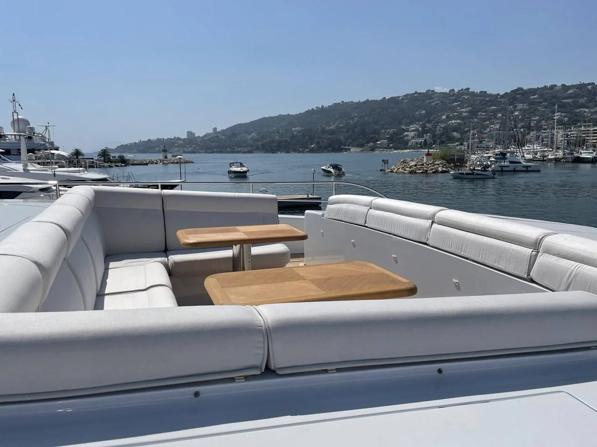 a boat in the water aboard MORDAN Yacht for Sale