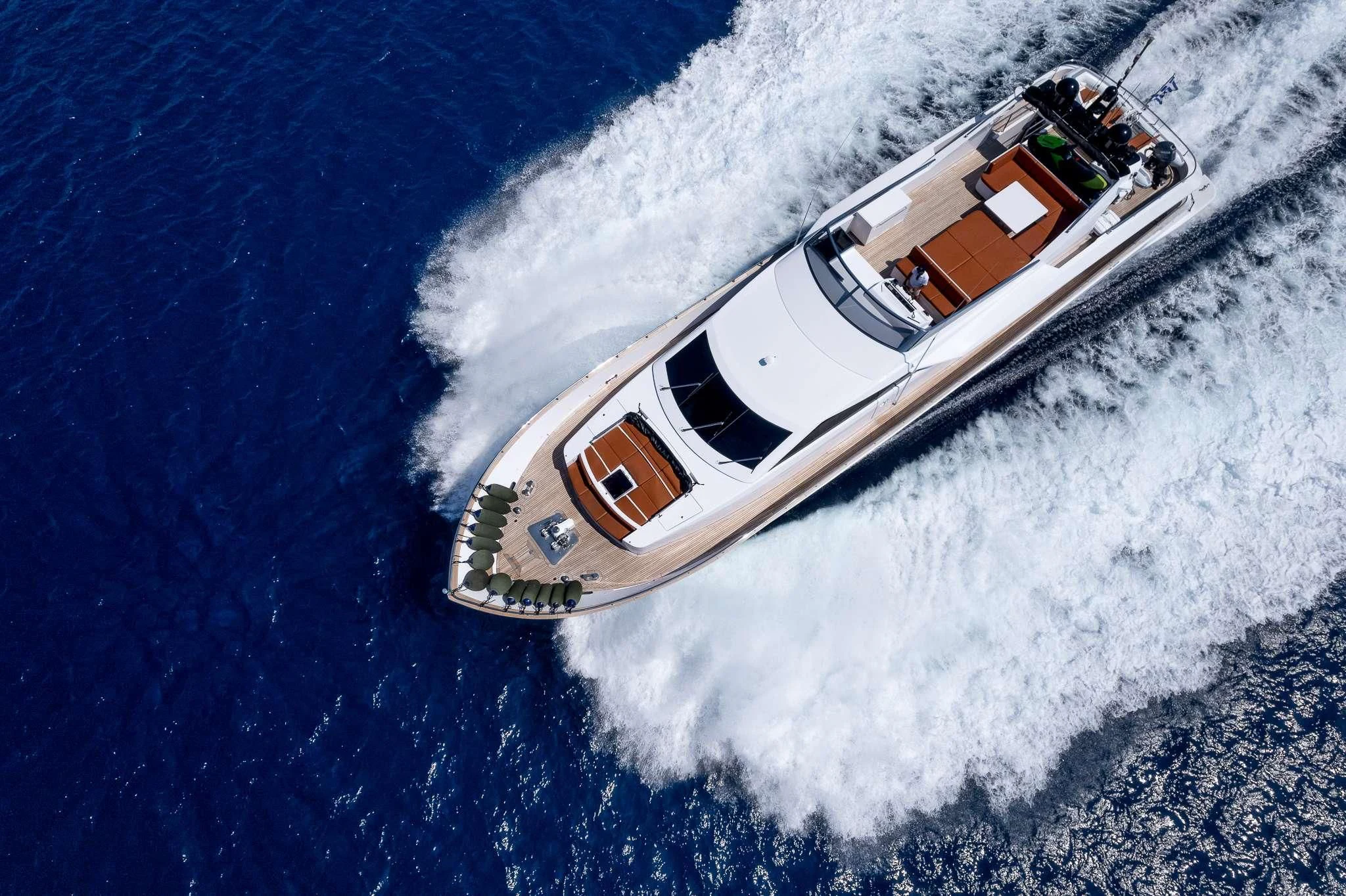 a house on a small island aboard GIOE I Yacht for Sale