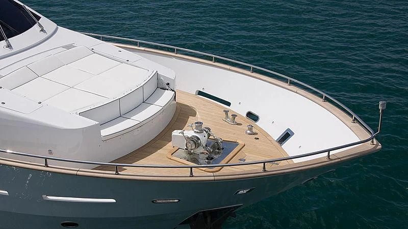 a boat on the water aboard GIOE I Yacht for Sale