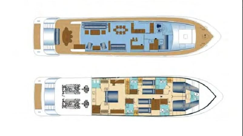 a close-up of a motherboard aboard GIOE I Yacht for Sale