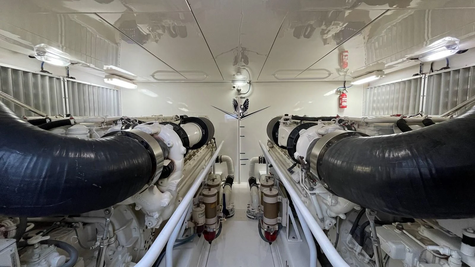 a large factory with machinery aboard REEL BUSY Yacht for Sale