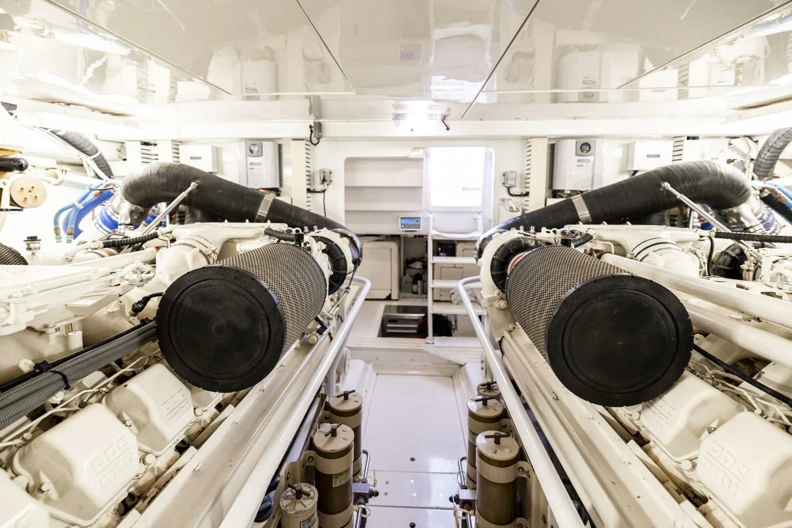 a close-up of a machine aboard REEL BUSY Yacht for Sale