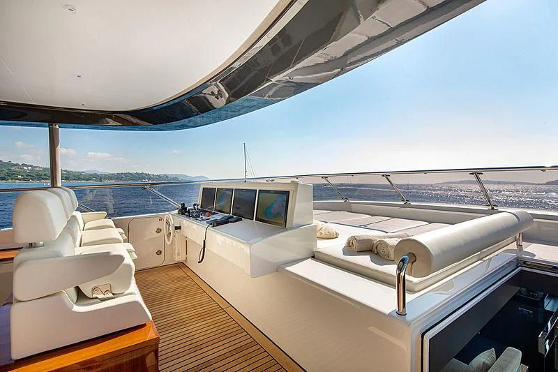 a boat on the water aboard JANGADA Yacht for Sale