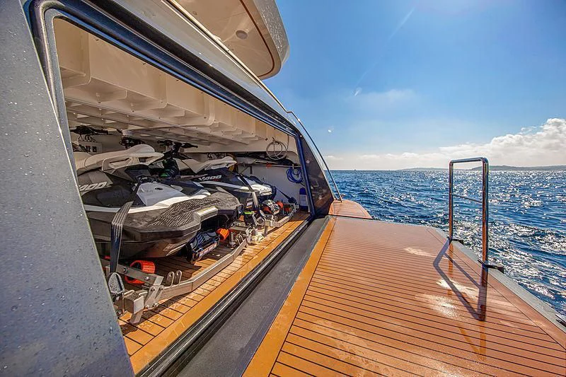 a boat on the water aboard JANGADA Yacht for Sale