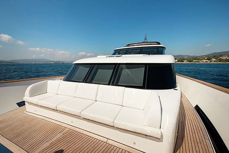 a boat on a body of water aboard JANGADA Yacht for Sale