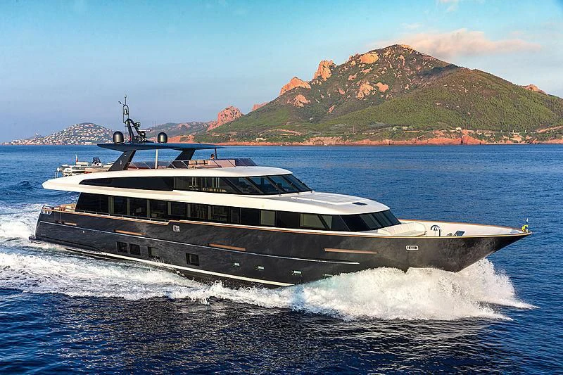 a boat on the water aboard JANGADA Yacht for Sale