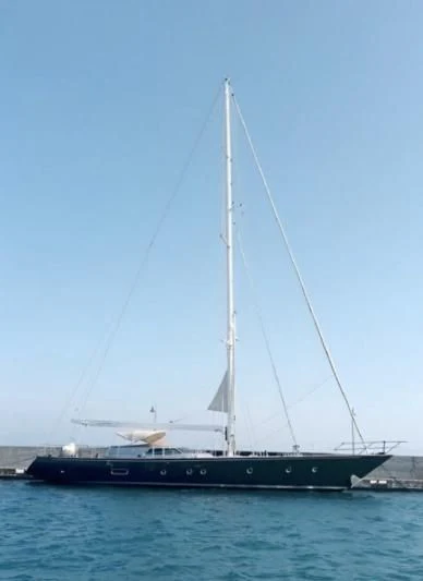 a sailboat on the water aboard ELETTRA Yacht for Sale