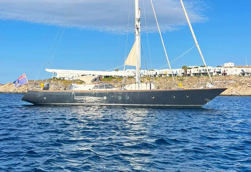 a boat on the water aboard ELETTRA Yacht for Sale