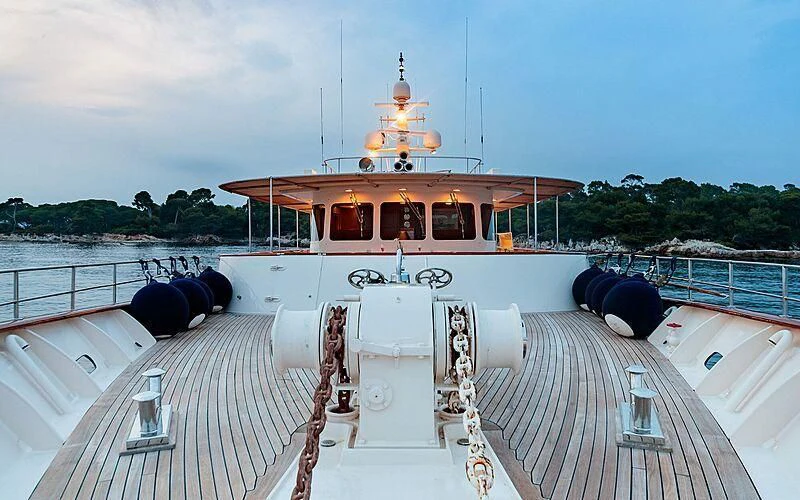 a boat on the water aboard ARIONAS Yacht for Sale