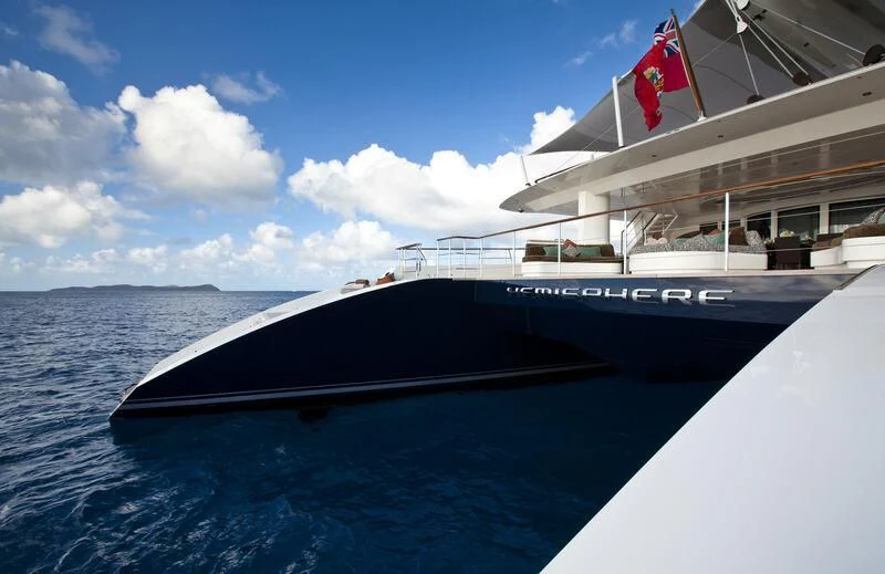 a boat on the water aboard HEMISPHERE Yacht for Sale