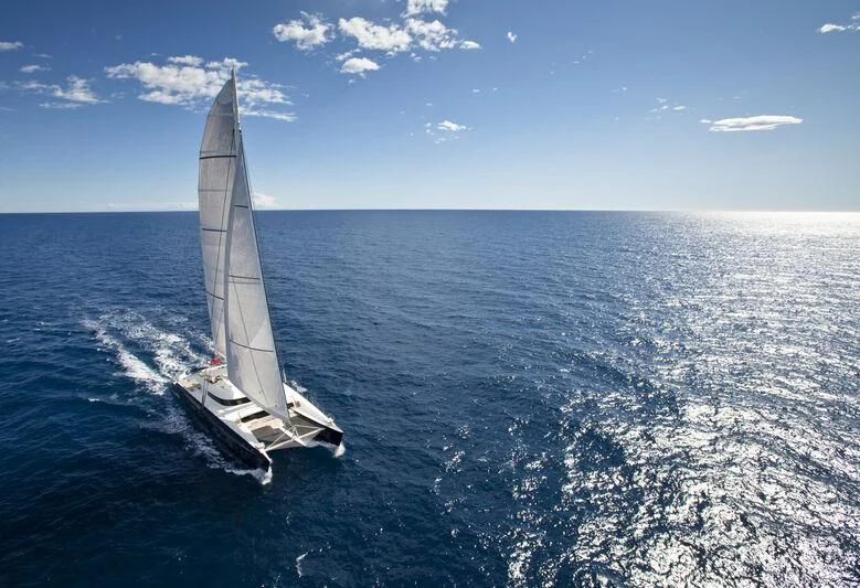 a boat on the water aboard HEMISPHERE Yacht for Sale