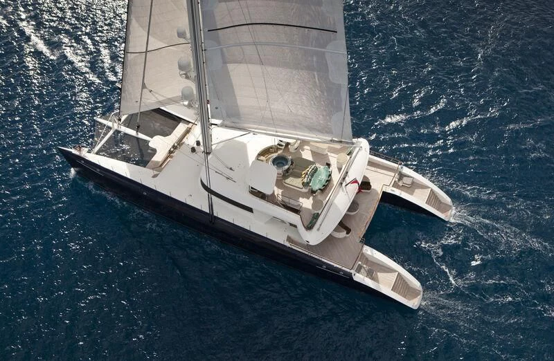a boat on the water aboard HEMISPHERE Yacht for Sale