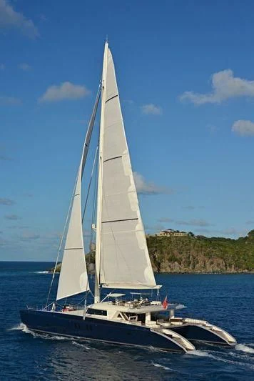 a sailboat on the water aboard HEMISPHERE Yacht for Sale
