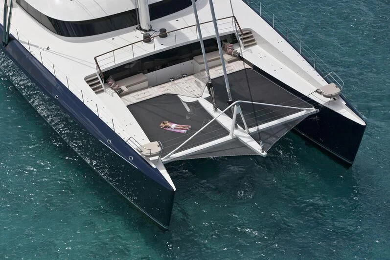 a boat on the water aboard HEMISPHERE Yacht for Sale