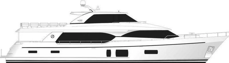 a close-up of a white car aboard HYAK Yacht for Sale