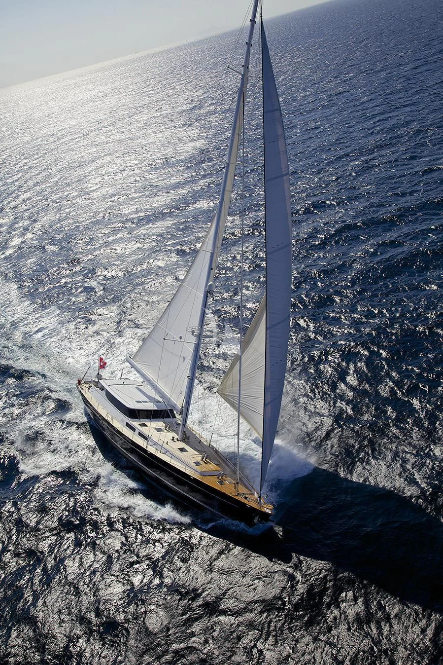 a boat on the water aboard ALLURE A Yacht for Sale