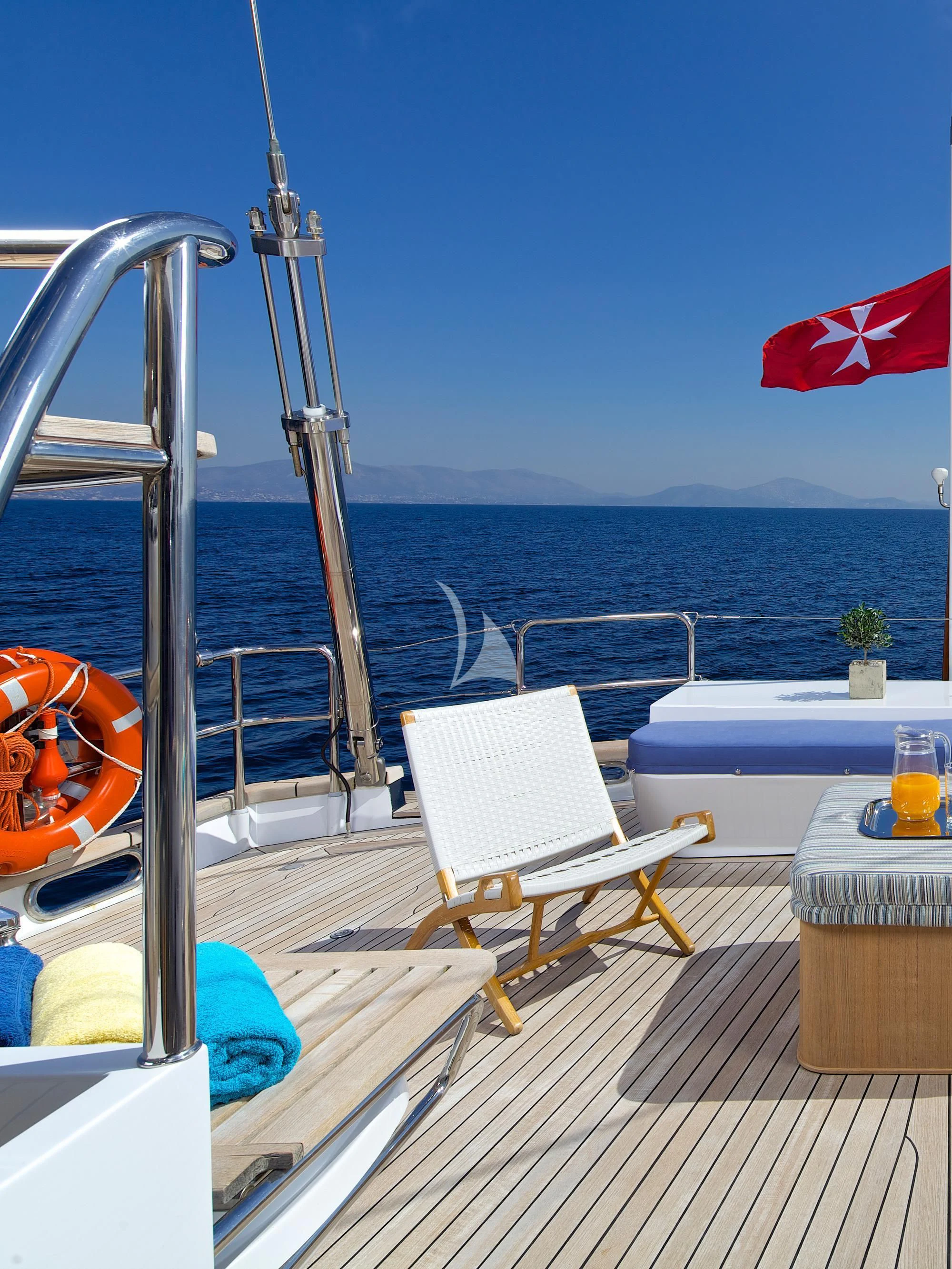 a boat on the water aboard ALLURE A Yacht for Sale