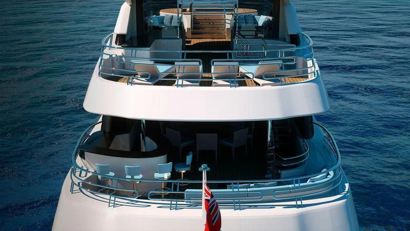 a boat on the water aboard VIATORIS Yacht for Sale