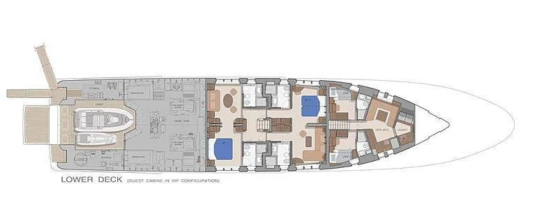 diagram aboard VIATORIS Yacht for Sale