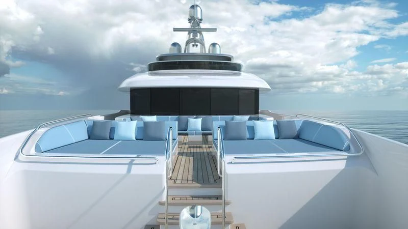 a boat on the water aboard VIATORIS Yacht for Sale