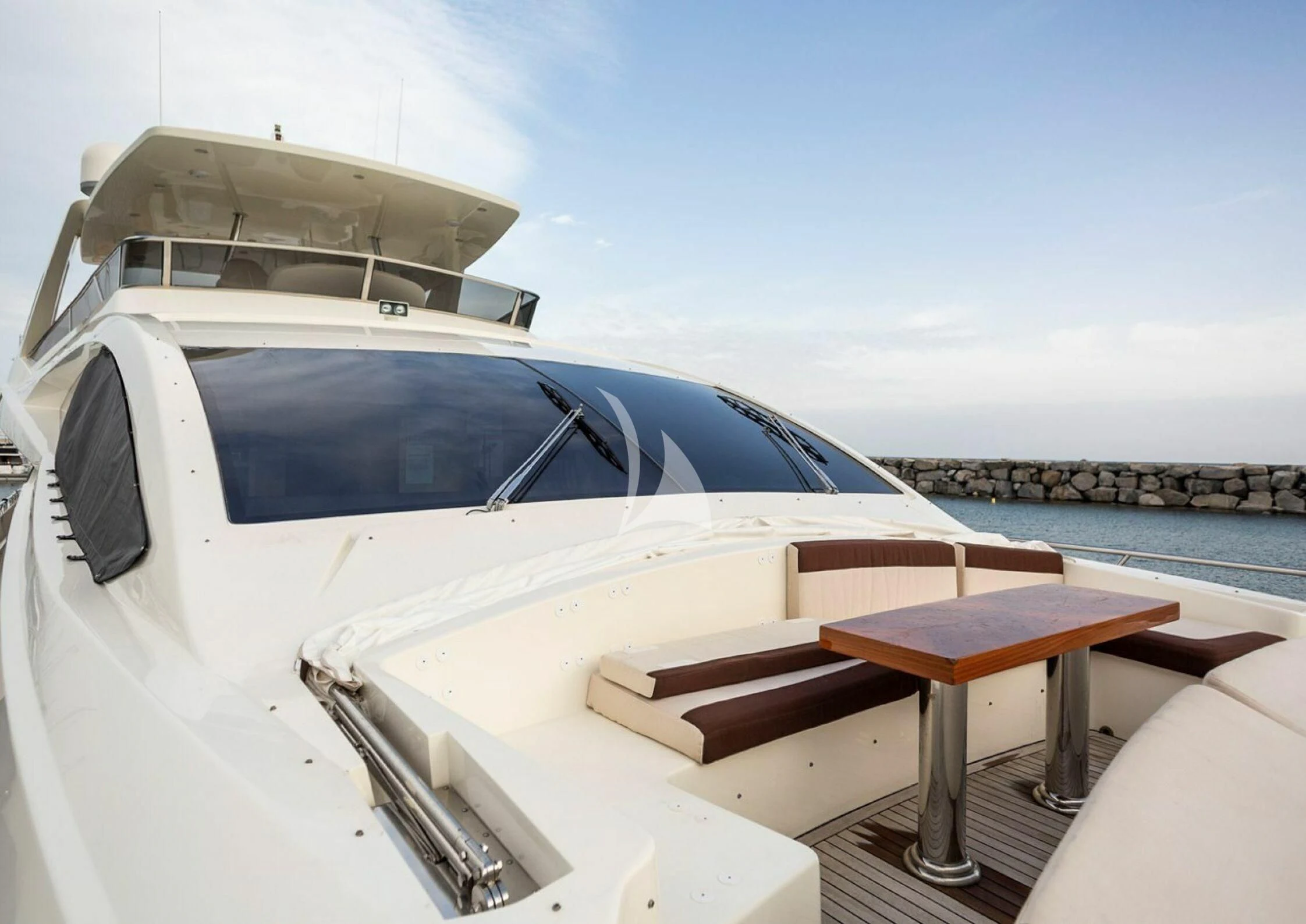 a boat on the water aboard GRACE Yacht for Sale