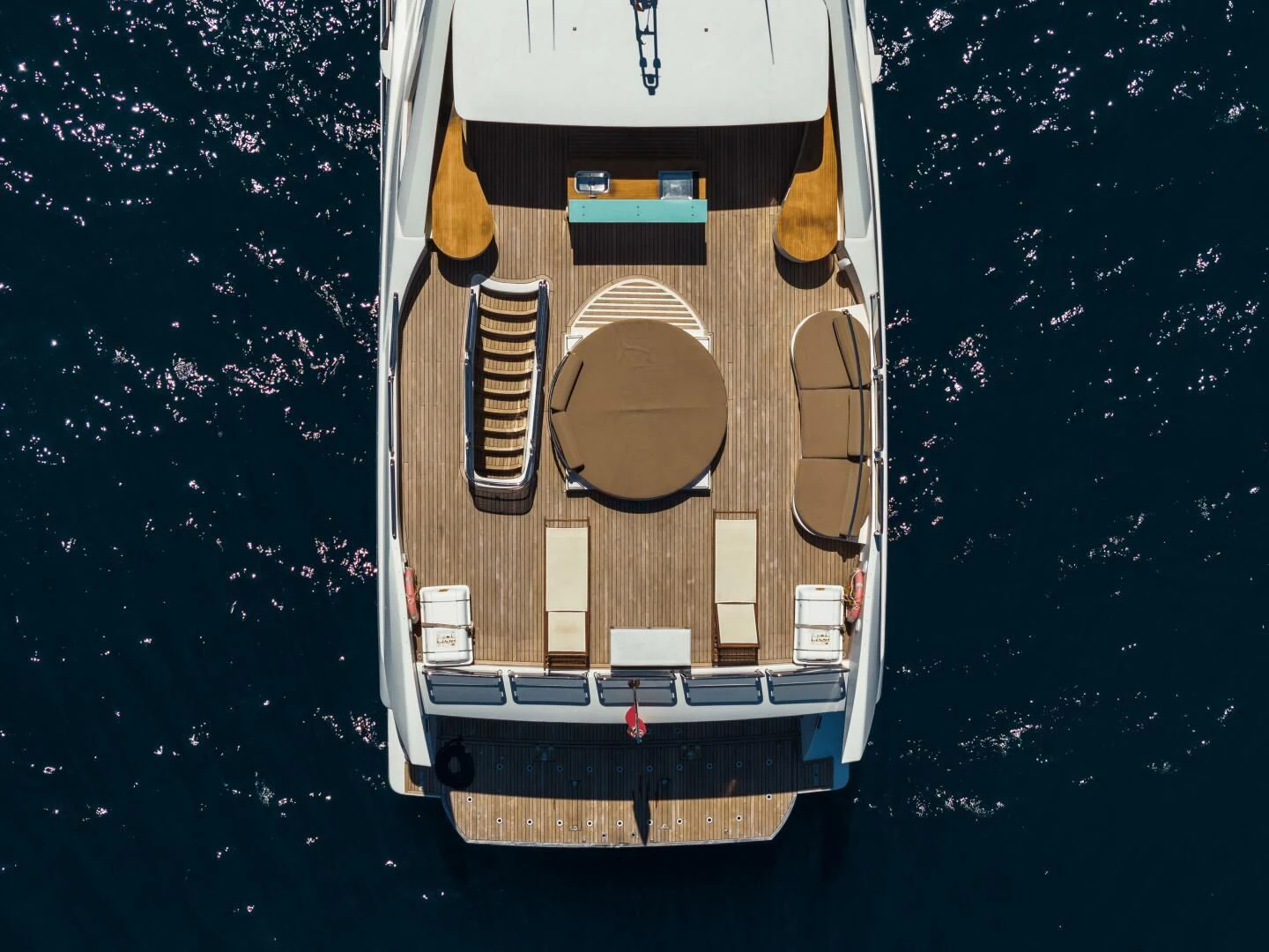 a boat on the water aboard GRACE Yacht for Sale