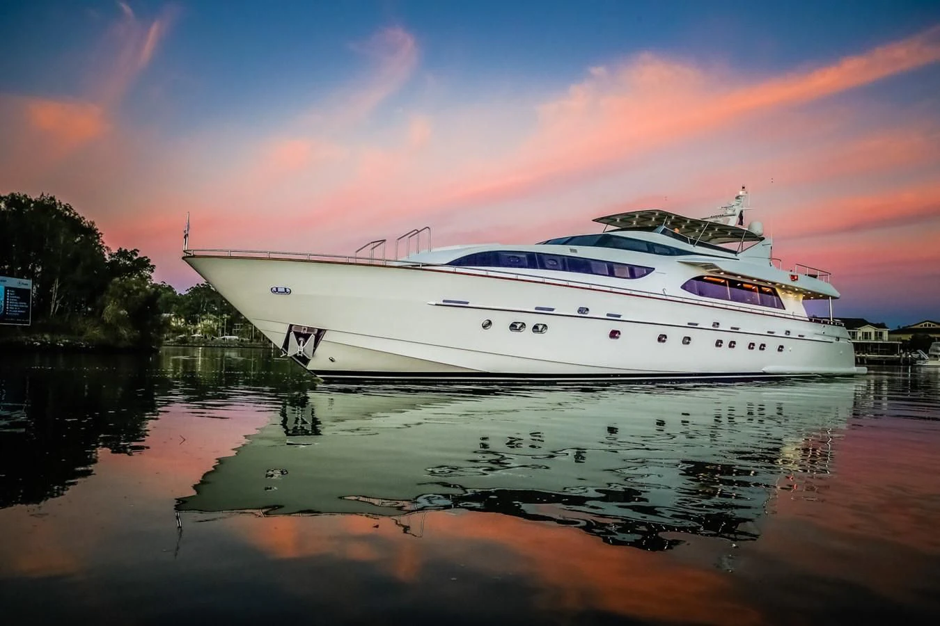 a boat on the water aboard HUNTER Yacht for Sale