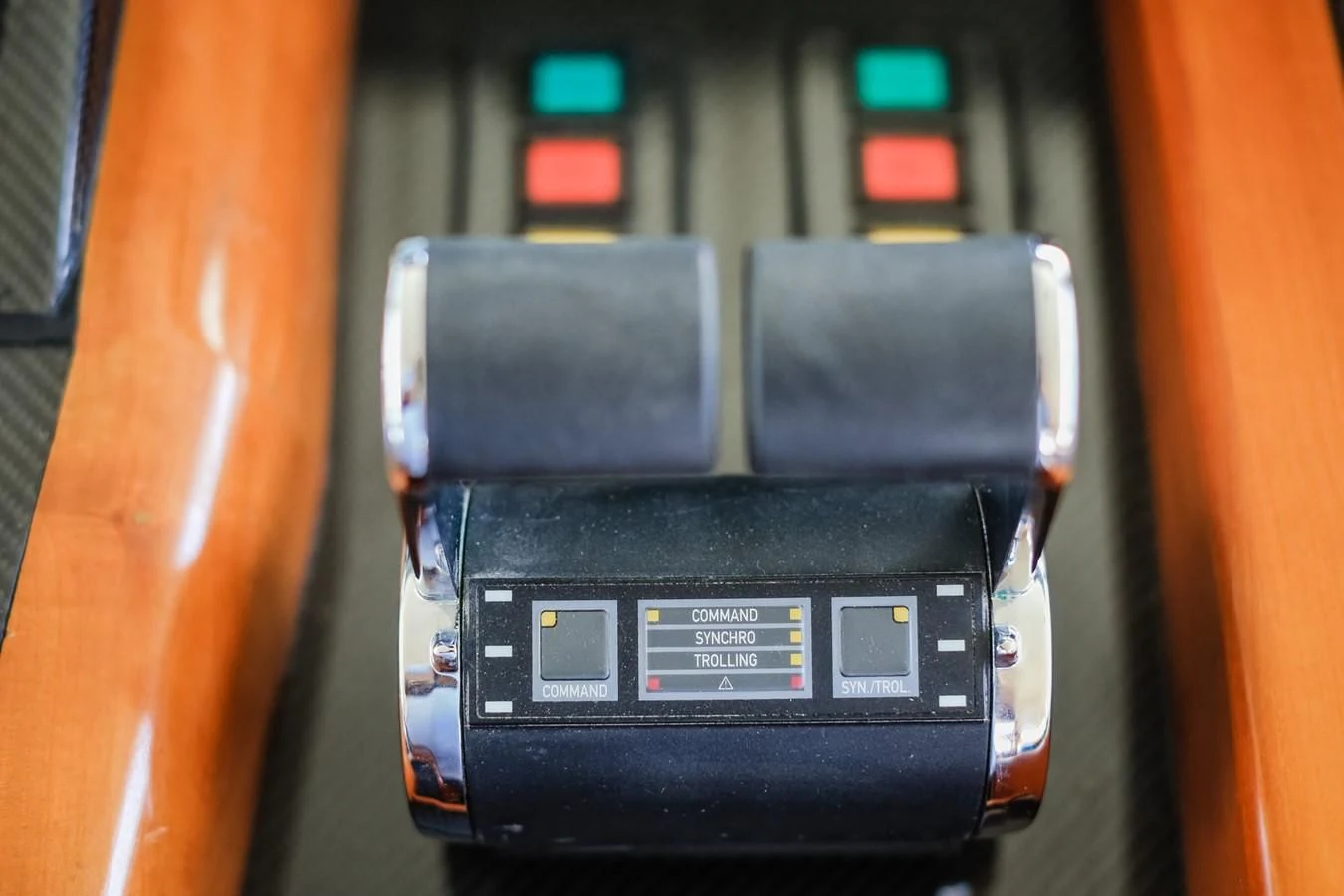 a black and silver electronic device aboard HUNTER Yacht for Sale