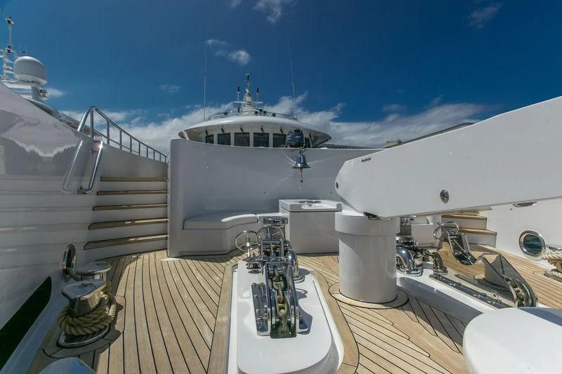 a boat on the water aboard BACA Yacht for Charter
