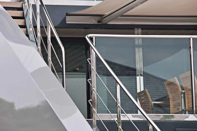 a boat on the water aboard OCEAN EMERALD Yacht for Sale