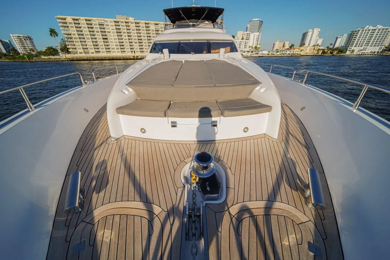 a ship on the water aboard EL TIO Yacht for Sale