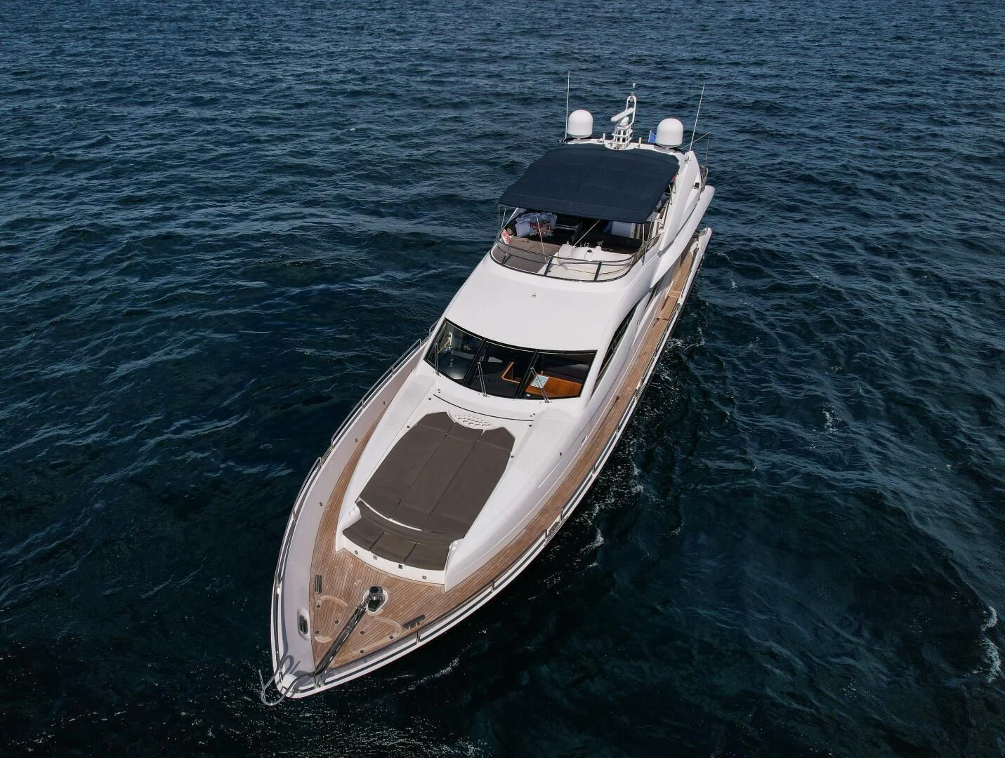 a boat in the water aboard EL TIO Yacht for Sale