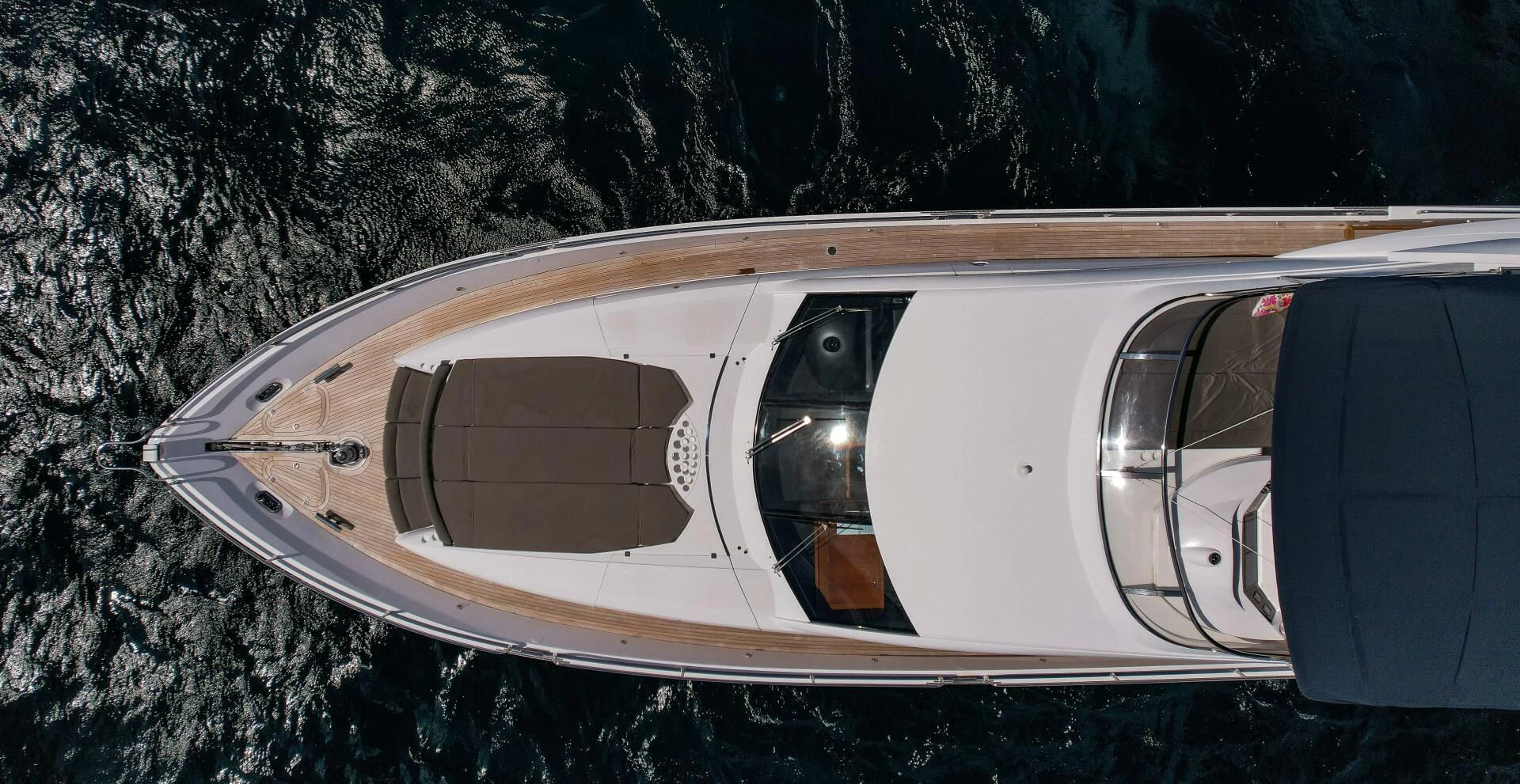 a car with a broken window aboard EL TIO Yacht for Sale