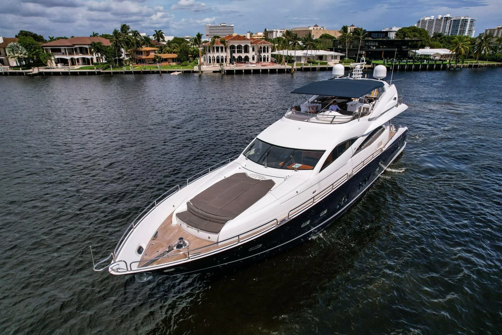 a boat on the water aboard EL TIO Yacht for Sale