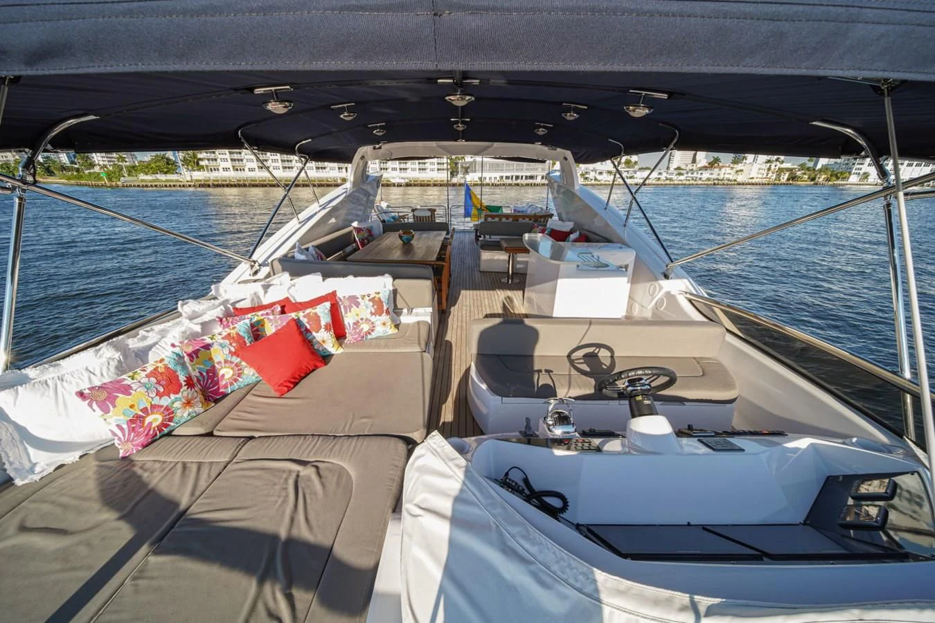 a boat on the water aboard EL TIO Yacht for Sale