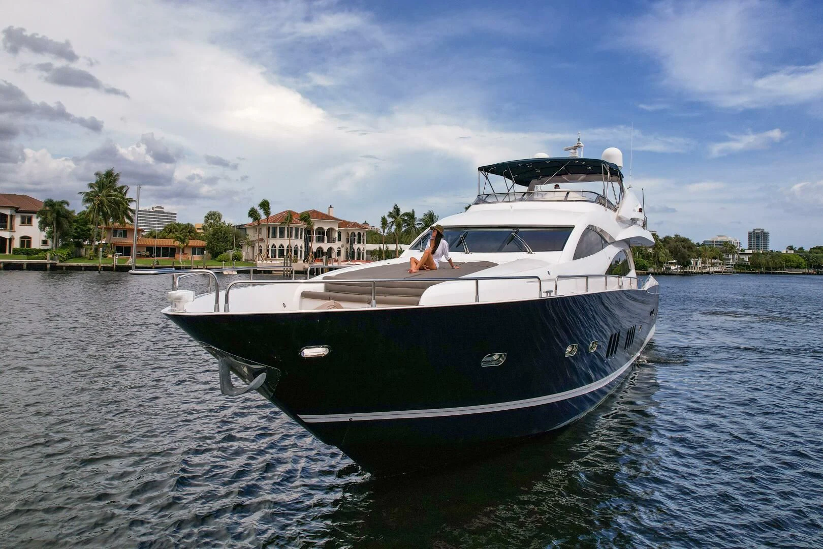 a boat on the water aboard EL TIO Yacht for Sale