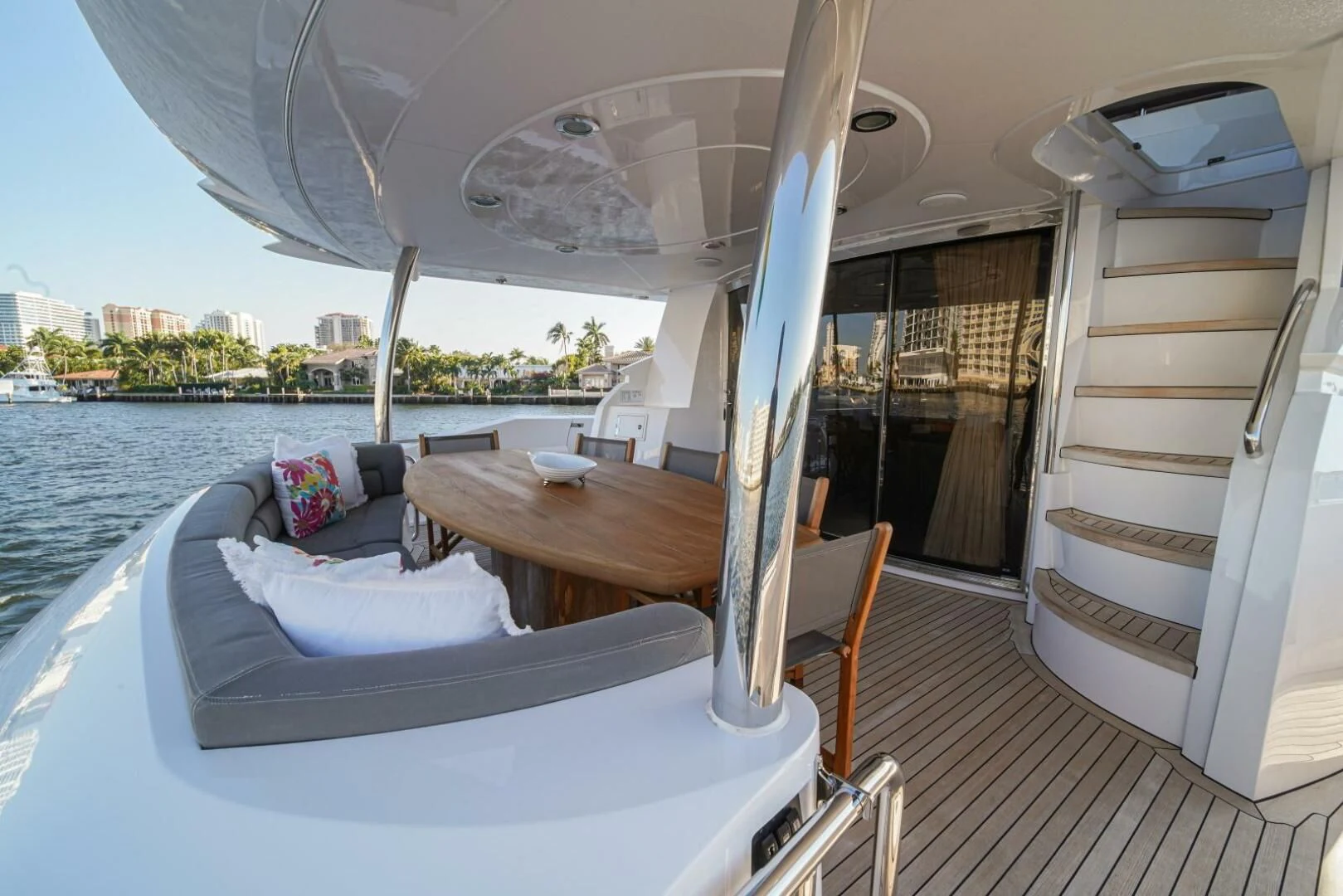 a boat on the water aboard EL TIO Yacht for Sale