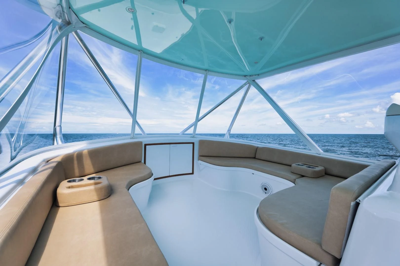 a boat on the water aboard PAST TIME Yacht for Sale