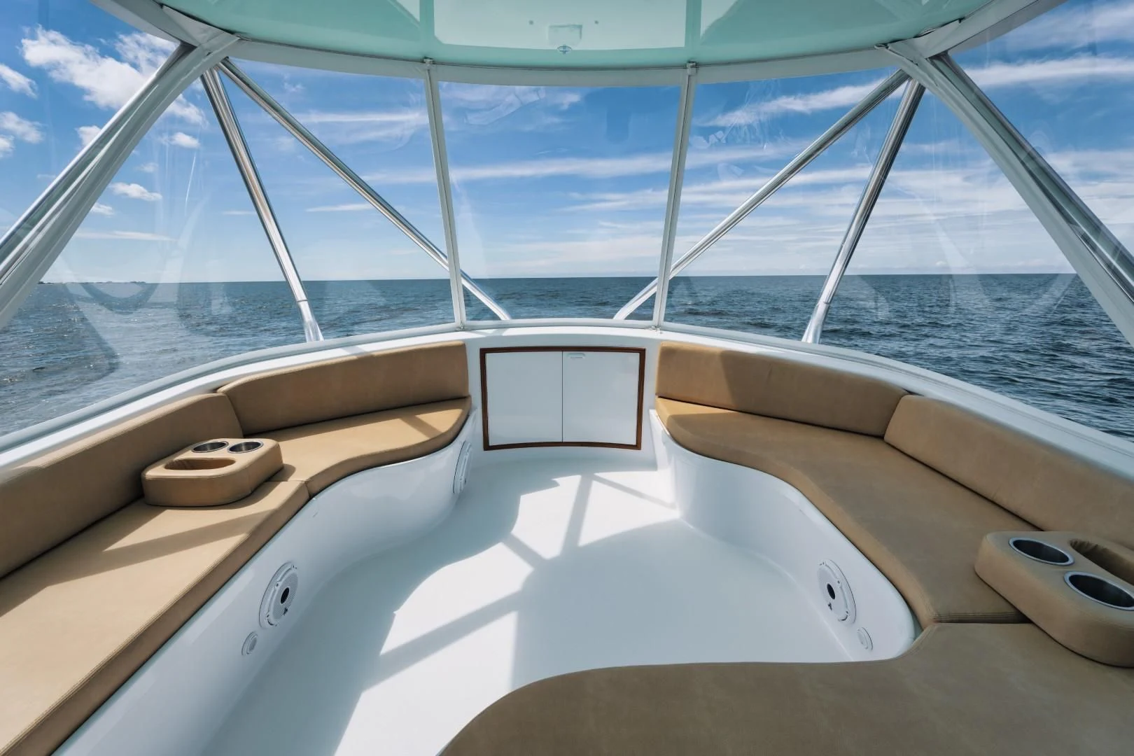 the inside of a boat aboard PAST TIME Yacht for Sale