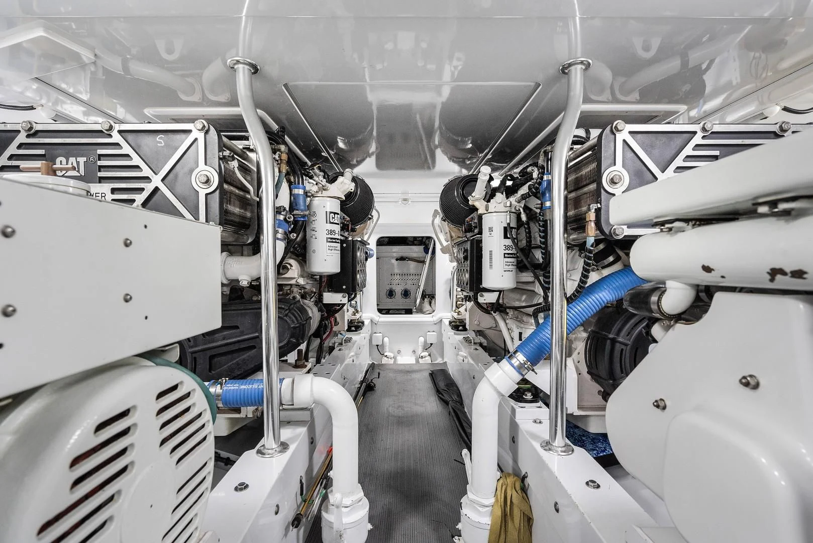 a room with several machines aboard PAST TIME Yacht for Sale