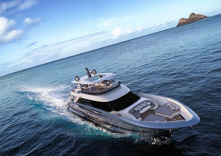 a boat in the water aboard DUTCH FALCON Yacht for Sale