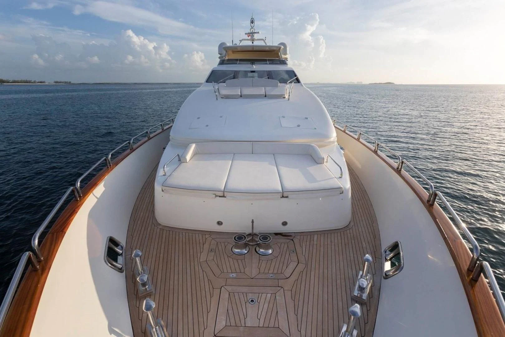 a boat on the water aboard INSIEME Yacht for Sale