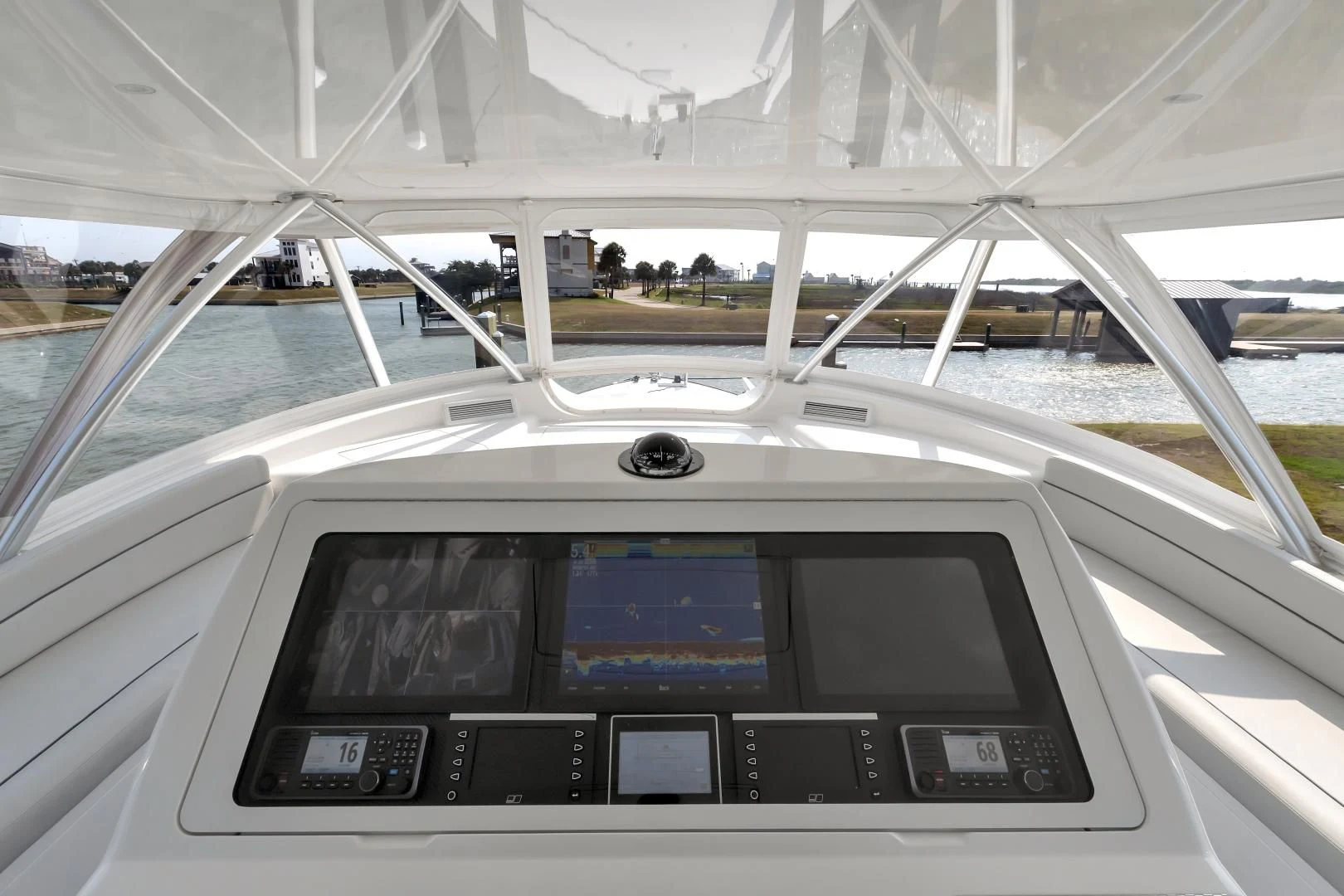 the inside of a plane aboard POZO SECO Yacht for Sale