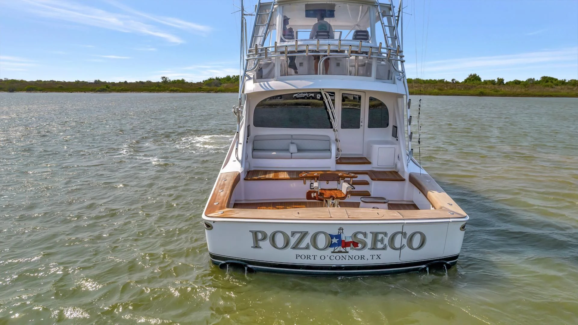 a boat on the water aboard POZO SECO Yacht for Sale
