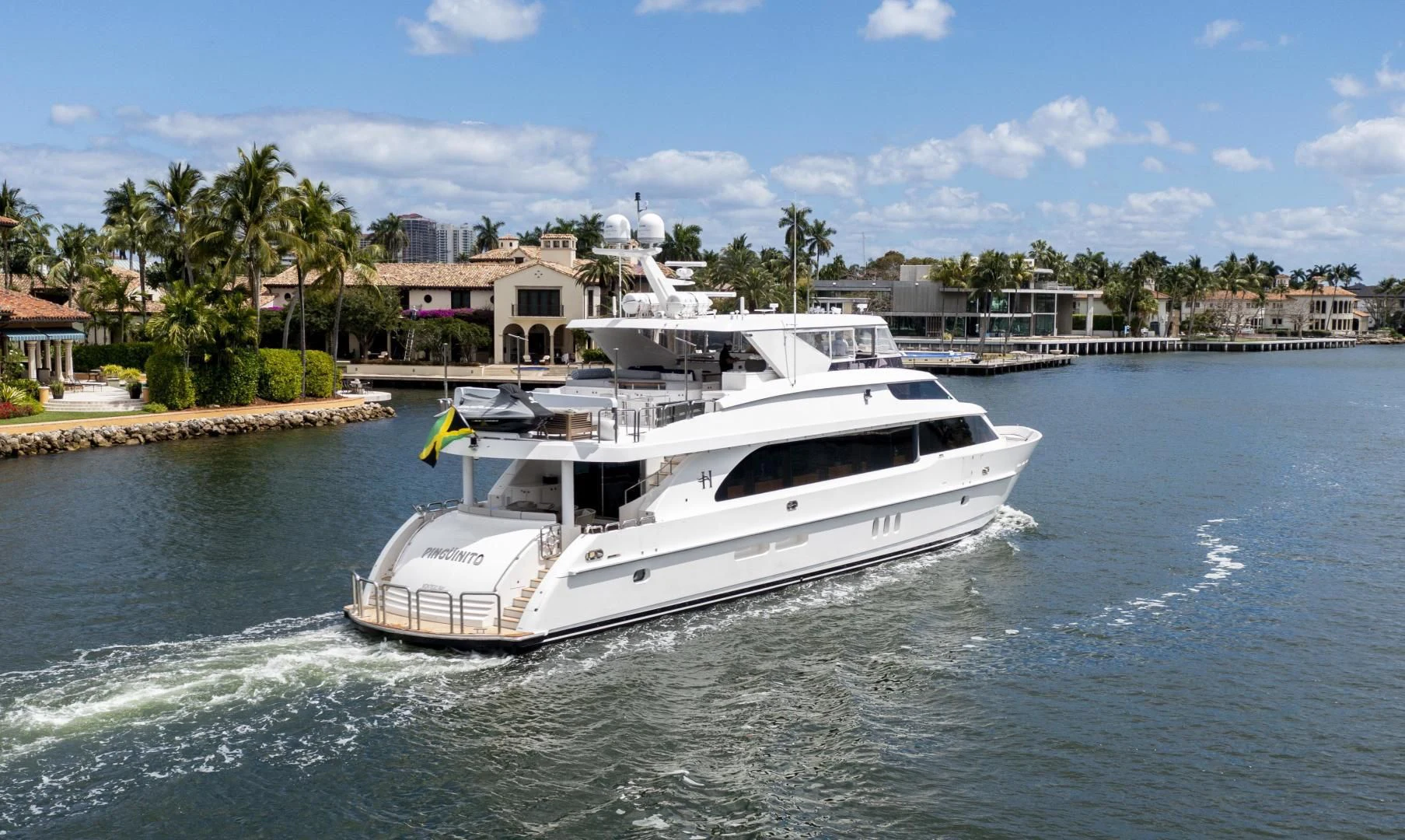 a boat on the water aboard PINGUINITO Yacht for Sale