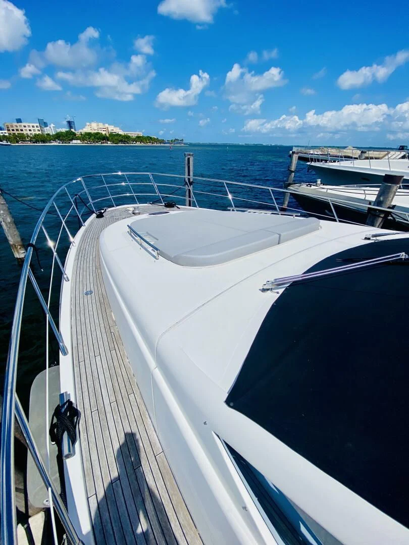 a boat on the water aboard SOMEWHERE I BELONG Yacht for Sale
