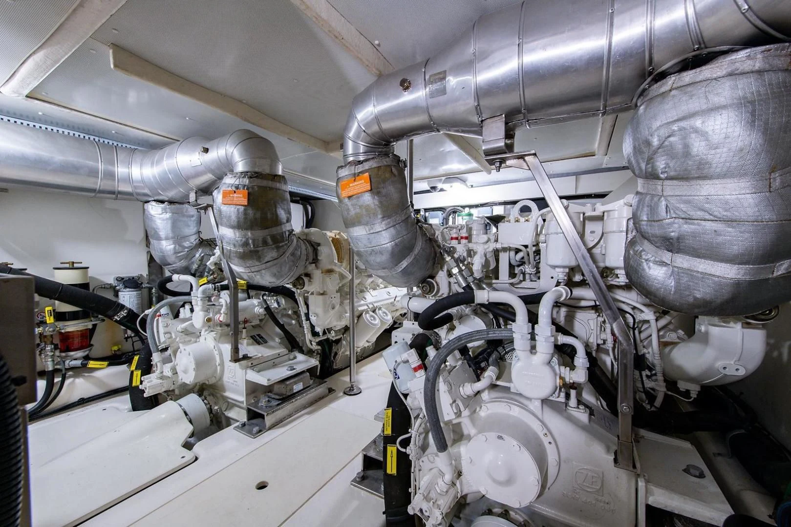 a close-up of a machine aboard SOMEWHERE I BELONG Yacht for Sale