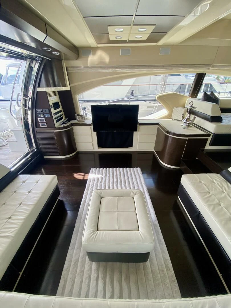 inside of a vehicle aboard SOMEWHERE I BELONG Yacht for Sale