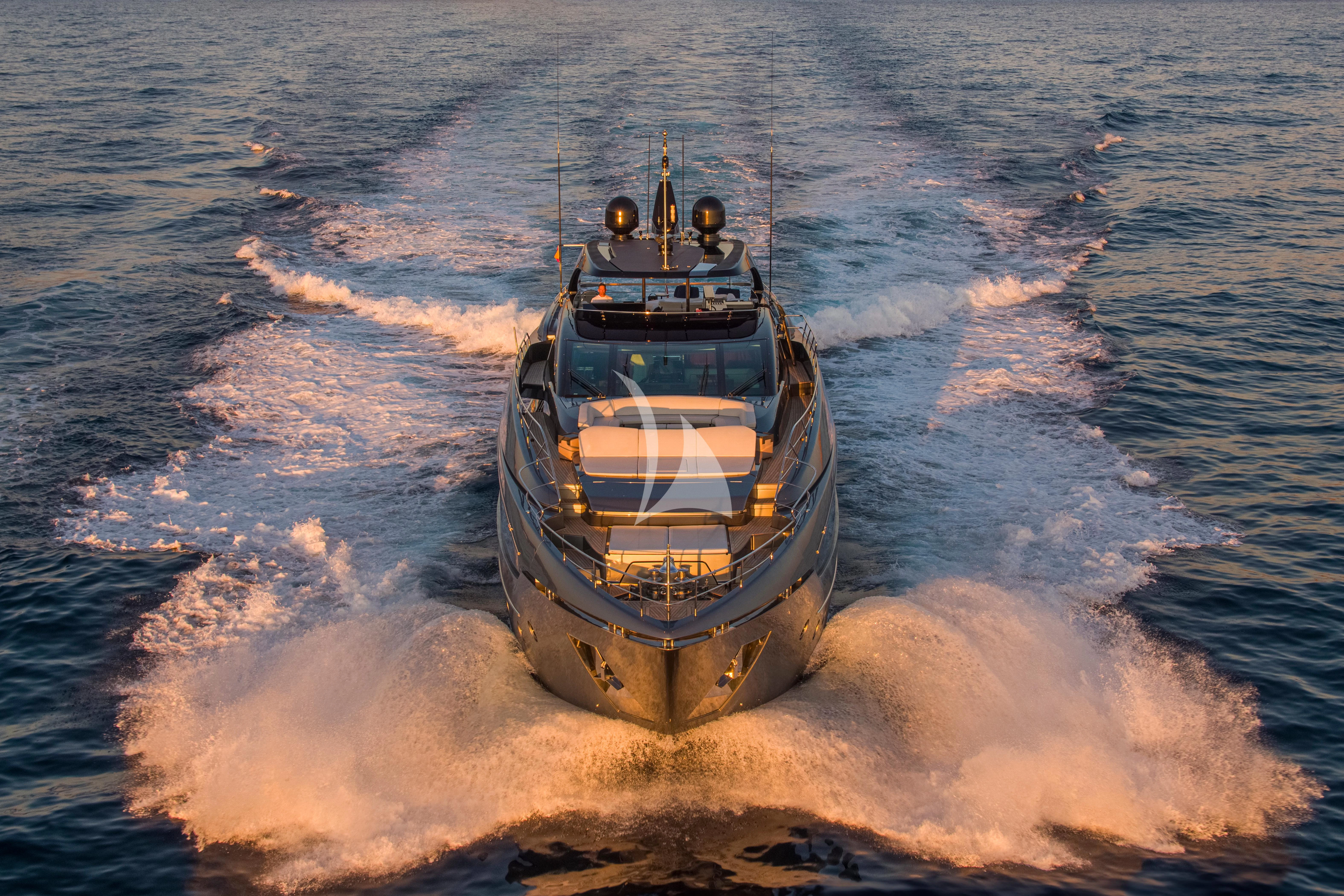 a ship in the water aboard FIGURATI Yacht for Sale